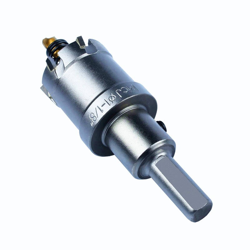 McJ Tools 1-1/8" TCT Hole Saw Long Tungsten Carbide Tipped