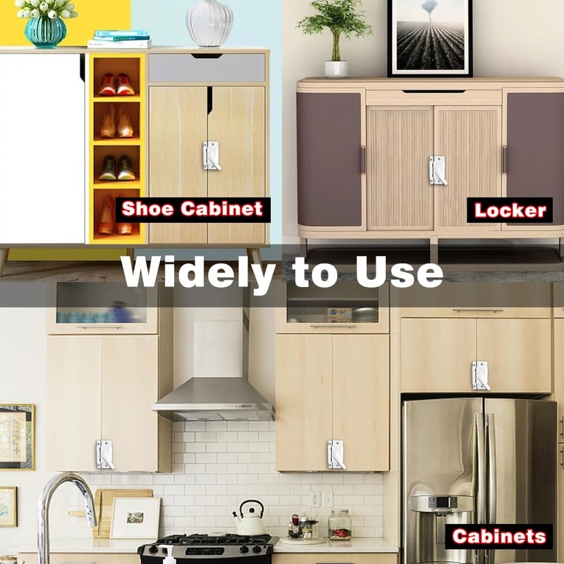 Sliding Window Sash Locks White ZUONAI 8 Pack Cam Sash