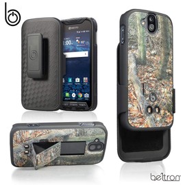 BELTRON DuraForce Pro 1 Case with Belt Clip Holster, Heavy Duty Slim Shell Holster Combo for Kyocera Duraforce Pro 1 E6810 E6820 E6830 E6800 E6833 (ATT Sprint Verizon Unlocked) Camouflage