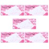 Acolle Natural Puff, 180 Pieces, Set of 5, Puff Cotton,