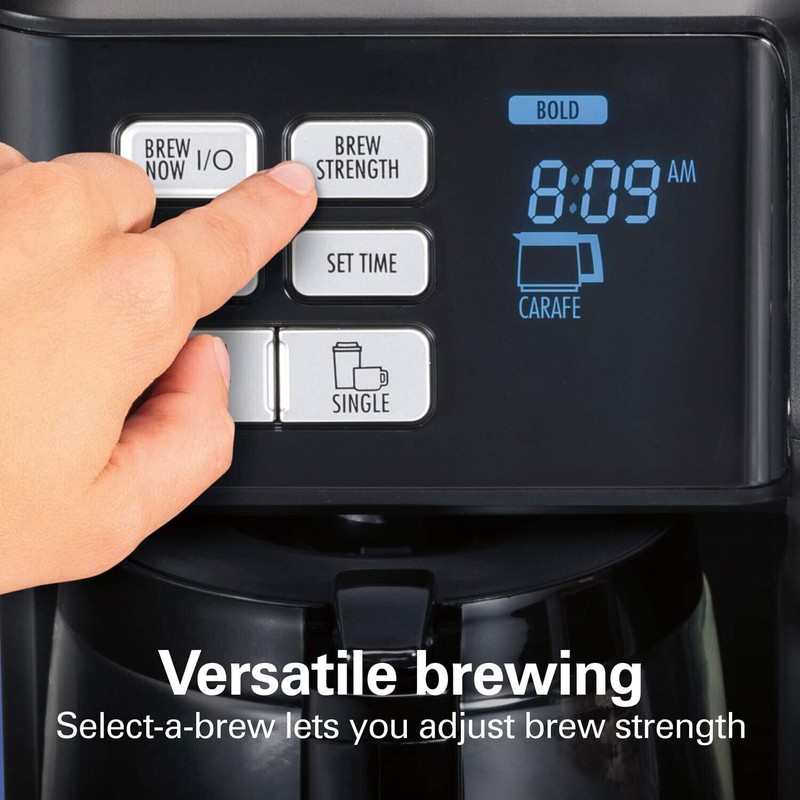 Hamilton Beach Flexbrew 2-Way Single Serve Coffee Maker, 12 Cup,