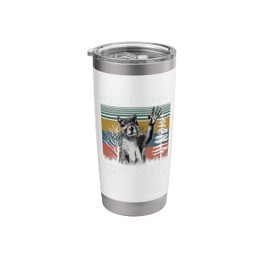 Funny Squirrel Excuse Me, Bird Feeder's Empty Again Stainless Steel Insulated Tumbler