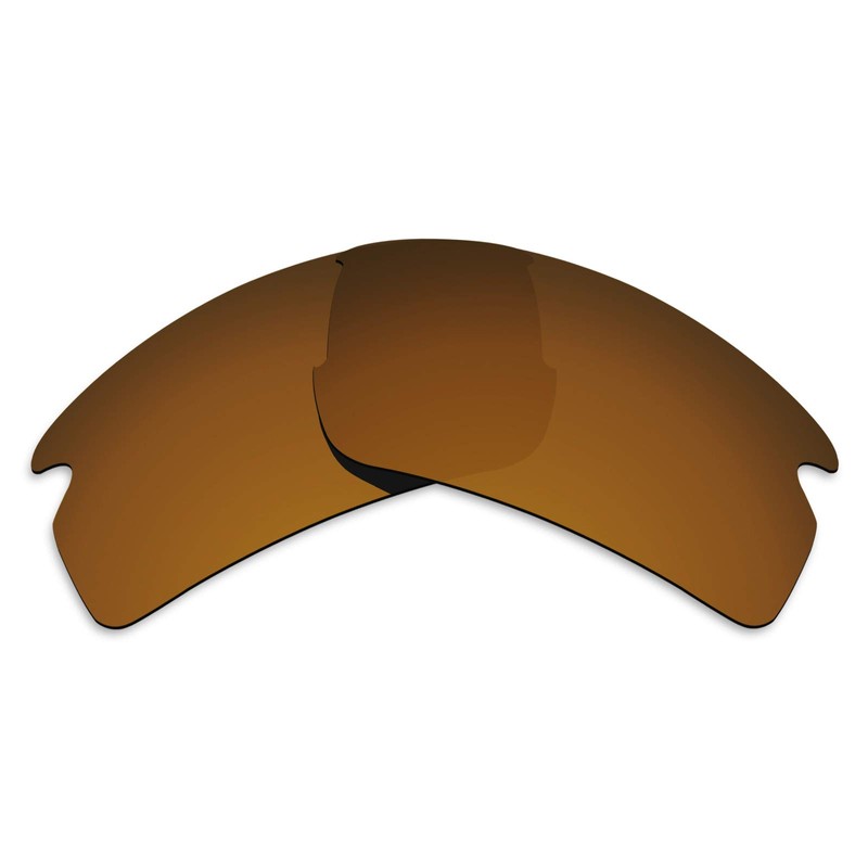 Alphax Flare Gold Polarized Replacement Lenses for Oakley Flak 2.0