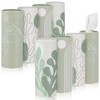 Kosiz 8 Pcs Car Tissue Holder with Facial Tissues Bulk,