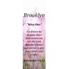 Brooklyn "Wise One" Keepsake Name Meaning Bookmark with Bible Verse