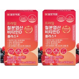 Iron supplement, iron supplement without constipation, folic acid, iron supplement, 2 pieces / 철분영양제 변비없는철분제 엽산 철분보충제 2개
