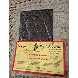 Vegan Dream Jerky - Hot Chili Pepper, 6 Pack