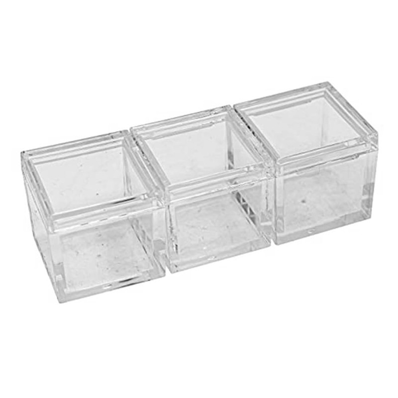ivamulie Pack of 10 Acrylic Box Trays for 0.39 10mm