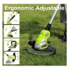 Yougfin Cordless Lawn Trimmer Weed Wacker 3 in 1, 20V