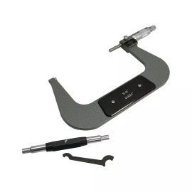 5"-6" Digital Outside Micrometer .0001" Digit Reader Ratchet Stop Mechanist Tool