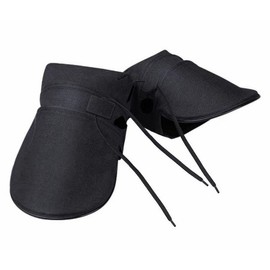 Bike Scooter Bicycle Universal Waterproof Steering Wheel Cover Rain Guard Keeps Hands Dry All Season Hand Guard (Black)