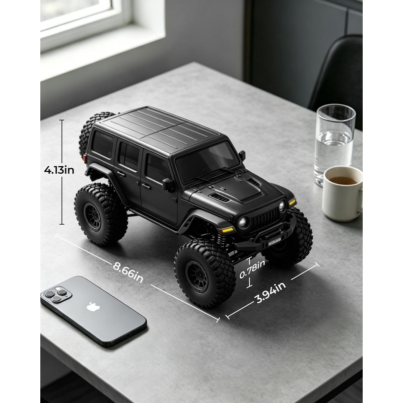 ARRIS RCX24 1/24 RC Rock Crawler 4WD Jeep Truck RTR