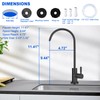 Drinking Water Faucet - Long Thread Stem Filtered Water Tap