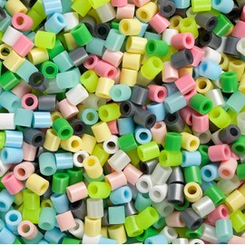 Vaessen Creative Perline a Fusione, Mix Color Pastello, Set di 6000 Pezzi per i Lavori di Fai-da-te con Bambini, per Creare Gioielli, Decorazioni Fatte in Casa e per Altre Idee Ingegnose