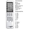 Universal Replacement AIRPLUS4000 AC AIR Conditioner Remote Control for ACTRON