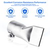 SWIGRANCE Hot Air Welding Nozzle 40mm Mouth Width, Stainless Steel