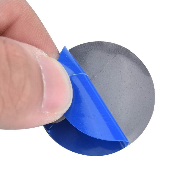 200 Pieces 32 mm Tyre Repair Patch, Car Round Natural