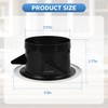 Round Air Vent Cover, 6 Inch Adjustable, ABS Ceiling Vent,