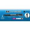 Pentel BXCB27MS Vicuña Feel 2 Color Ballpoint Pen, Metallic Sky