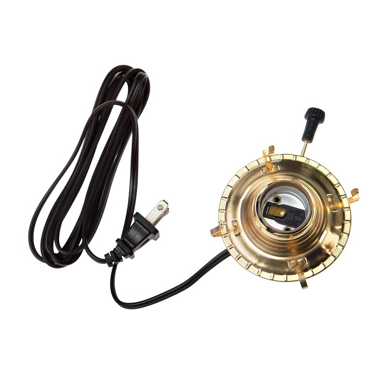 Creative Hobbies Electric Oil Lamp Burner DIY Conversion Kit, Pre-Wired