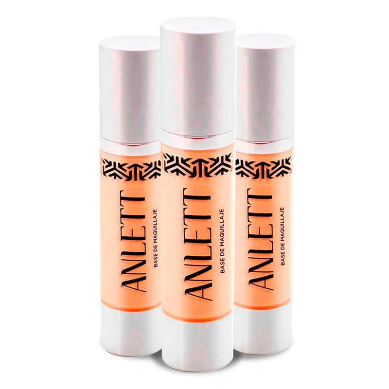 Base de maquillaje líquido Anlett con 3 piezas #3 cont.