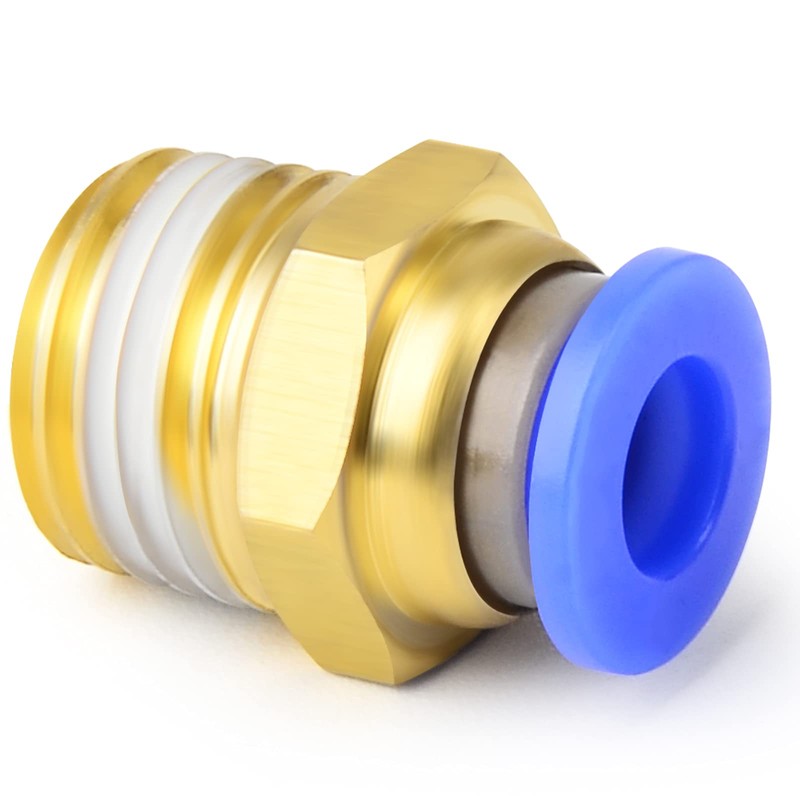 ERGAOBOY 10pcs 8mm Pipe AD x 1/4 BSP Male Thread