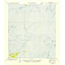 YellowMaps Pecan Island NE LA topo map, 1:31680 Scale, 7.5 X 7.5 Minute, Historical, 1954, Updated 1954, 20.8 x 17.9 in - Paper