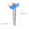 TA-VIGOR Forstner Drill Bit 32mm, Tungsten Carbide Wood Hole Saw