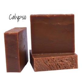 3 PACK MAGNANIMOUS ALL-NATURAL SOAP BARS "CALYPSO" SCENT (BALSAM FIR/GEORGIA PINE) - THE BEST ALL-NATURAL SOAP BARS ON THE PLANET, ZEUS APPROVED!