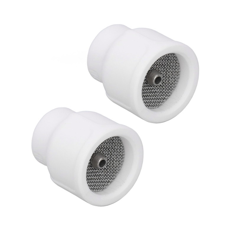 2Pcs Tig Welding Cups White Ceramic Welding Torch Cup Ceramic