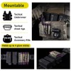 Molle Glow Stick Pouch Organizer Sleeve, Tactical Chem Light Stick