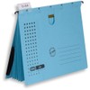 ELBA Mehrfach-Hängehefter chic, für A4, aus Karton, blau, 5er Pack