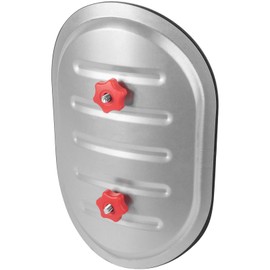 Vent Systems 16" Inch Round Duct Access Door with Rubber Gasket - Galvanized Steel Ducting Cover with Airtight Seal - Duct Opening Maintenance Access Door - Duct Seal with EPDM Gasket/Knob