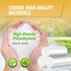 105 Count Small Trash Bags, 4 Gallon Garbage Can Liners