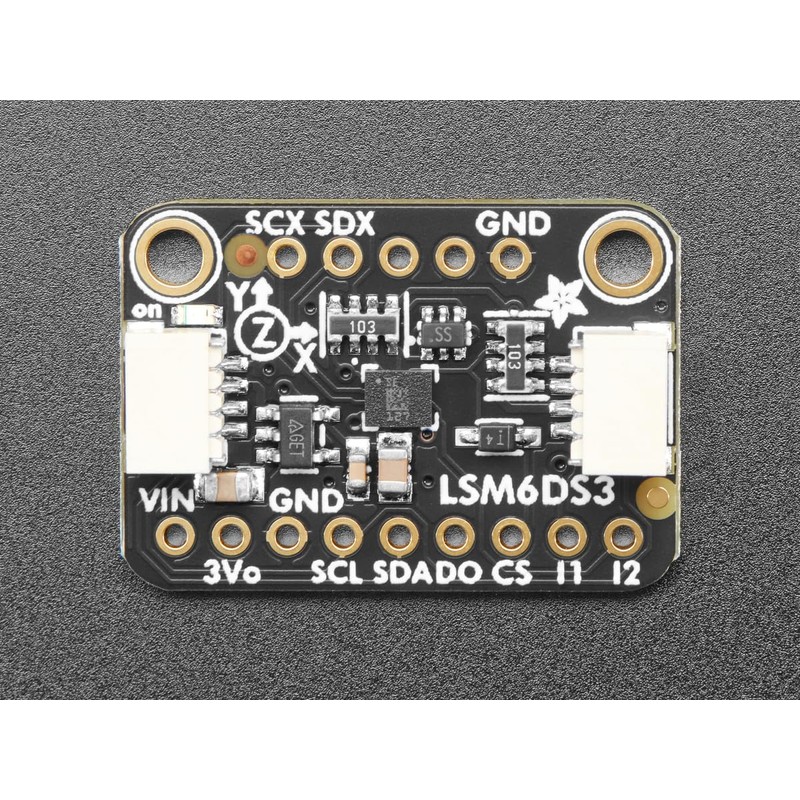 Adafruit LSM6DS3TR-C 6-DoF Accel + Gyro IMU, STEMMA QT/Qwiic, 4503