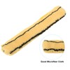 MECCANIXITY Microfiber Window Scrubber Replacement Head 14.57 Inch Yellow