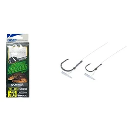 Owner Method Feeder Fishing Hooks with Quick Stop - 6 Hooks for Feeder Fishing for Coarse Fish, Feeder Hooks, Single Hook for Feeders, Size/Diameter/Load Capacity: Size 8/6.2 kg/0.25 mm