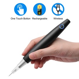 Pinkiou Wireless MicroPigmentation Pen Rechargeable Permanent Makeup Machine for Eyebrow Makeup Eyeliner Lip Hairstroke Eyebrow Pigmenatation Equipment