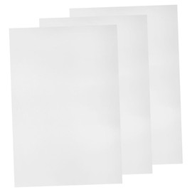 Operitacx 3pcs Aluminum Sublimation Blanks Sheets for DIY Engraving Sturdy Metal Plates for Craft Projects Precise Blank Aluminum for Custom Signage and Labels