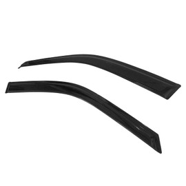 Window Visor Compatible with 1999-2004 Honda Odyssey, Acrylic Smoke Tinted 2PCS Sun Rain Shade Guard Wind Vent Air Deflector by IKON MOTORSPORTS, 2000 2001 2002 2003