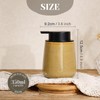 Autumnlife Ceramic Soap Dispenser - 12 oz Refillable Hand Lotion