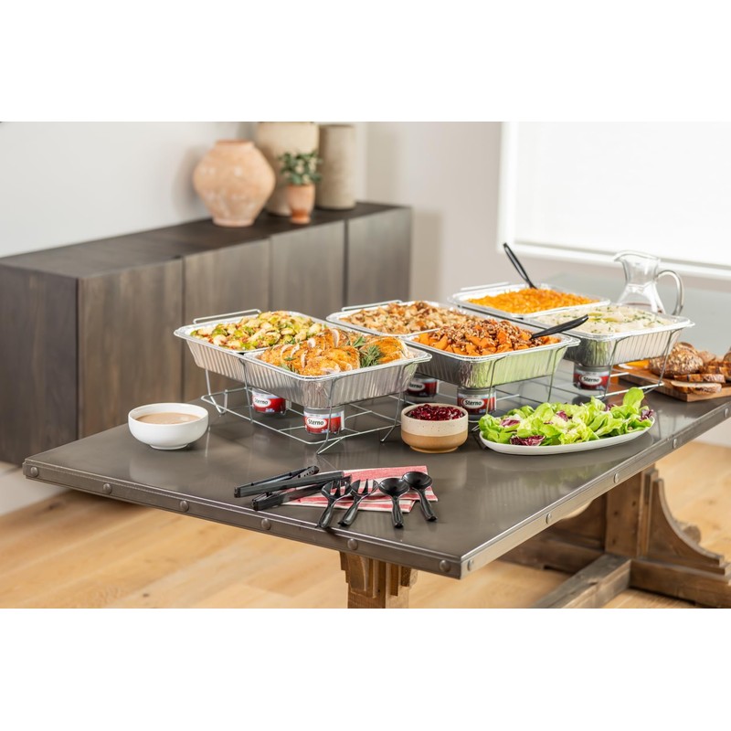 Sterno Fuel Cans - 6-Hour Burn, (6-Pack) Chafing Dish Fuel