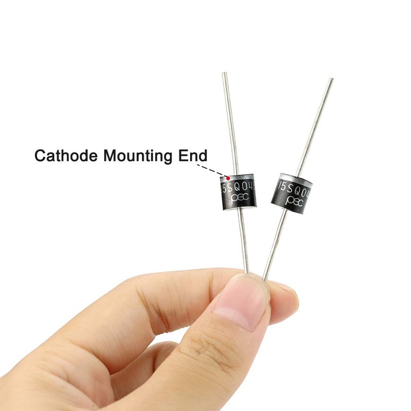 WayinTop 25pcs 15SQ045 Schottky Diodes, 15A 45V Diode Axial Schottky