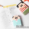 ALLVD Eraser Elementary School Stationery Kneaded Eraser Funny Cute Pencil
