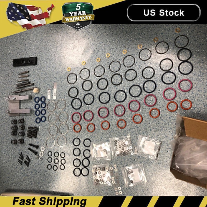 Gearzaar For 7.3L PowerStroke Injector Rebuild Kit w/vice clamp &