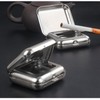 Portable Mini Ashtray Silver 2ea