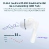 XIAOWTEK A40 Pro Wireless Earbuds 50Hrs Playtime Bluetooth Built in