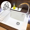 2 Pack Kitchen Sink Strainer Plug, Stainless Steel Push Style