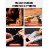 1000W 30000RPM Electric Flex Shaft Grinder Rotary Tool Foot-Pedal Control