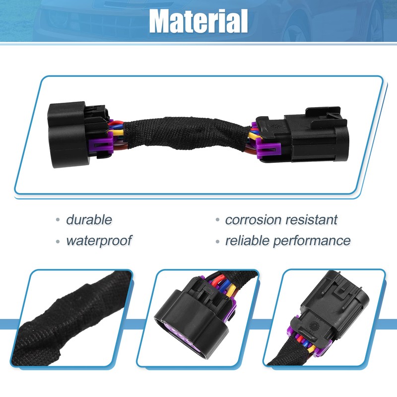X AUTOHAUX Fit for Chevy Camaro 2010-2015 DRL Daytime Running